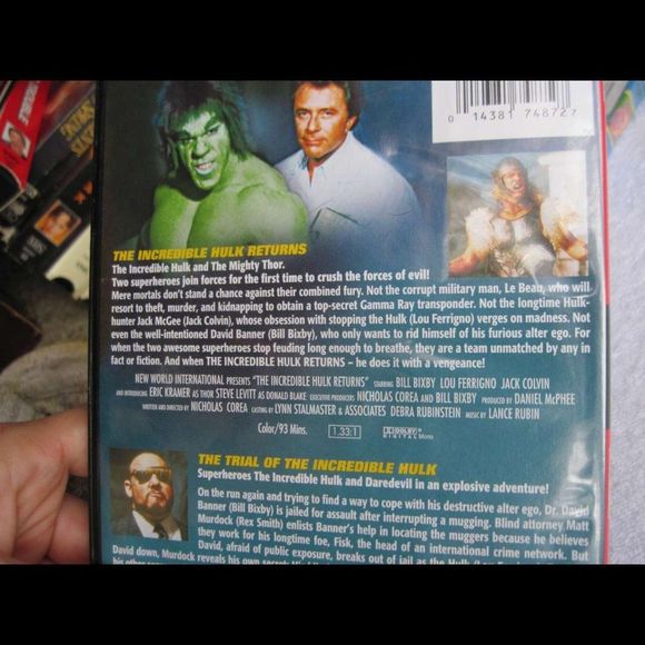 Planet 51 The Incredible Hulk Bill Bixby Returns Trial of Double Feature Bundle - Picture 9 of 11